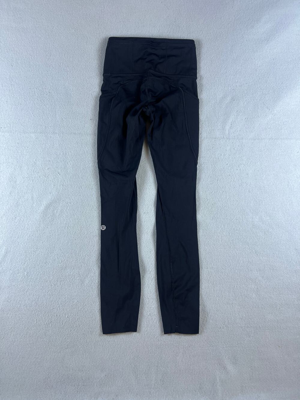 Lululemon Fast & Free High Rise Tights Womens 0 Black 23" Training Gym Leggings